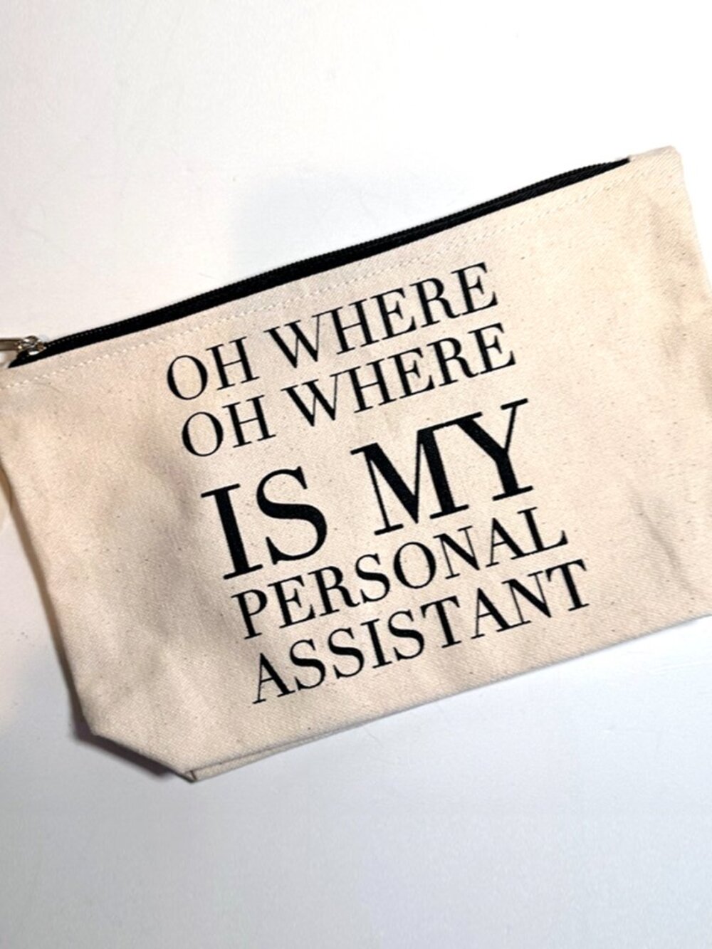 Los Angeles Trading Company The Perfect Pouch Canvas Makeup Cosmetic Bag